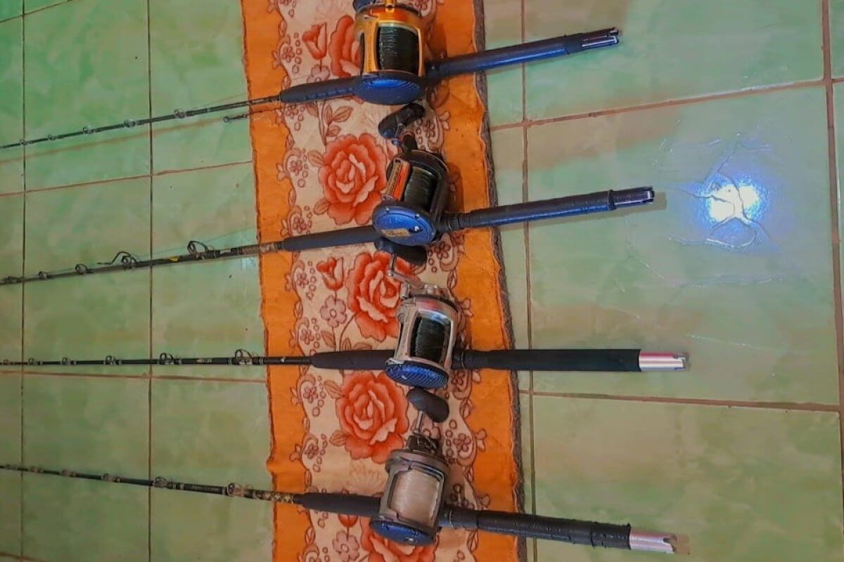 Detalhes de tralhas pesadas para peixes de couro