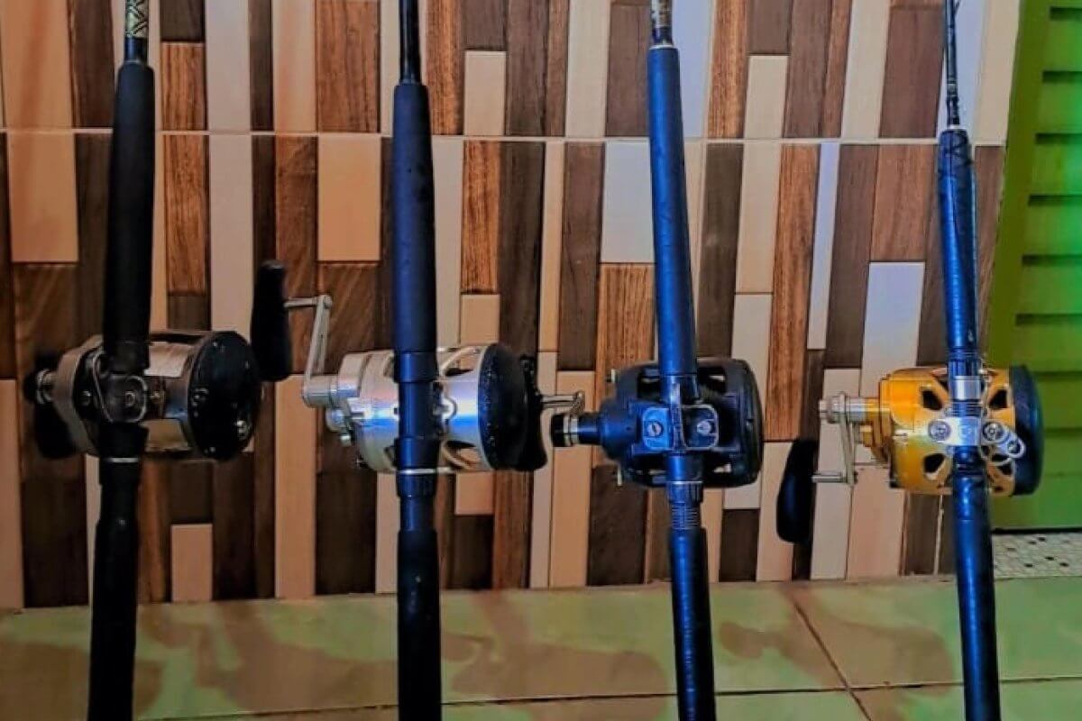 Detalhes de tralhas pesadas para peixes de couro