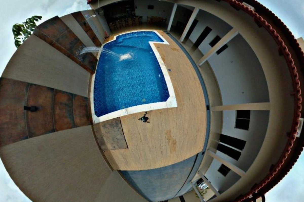 Área externa da Morada do Pescador